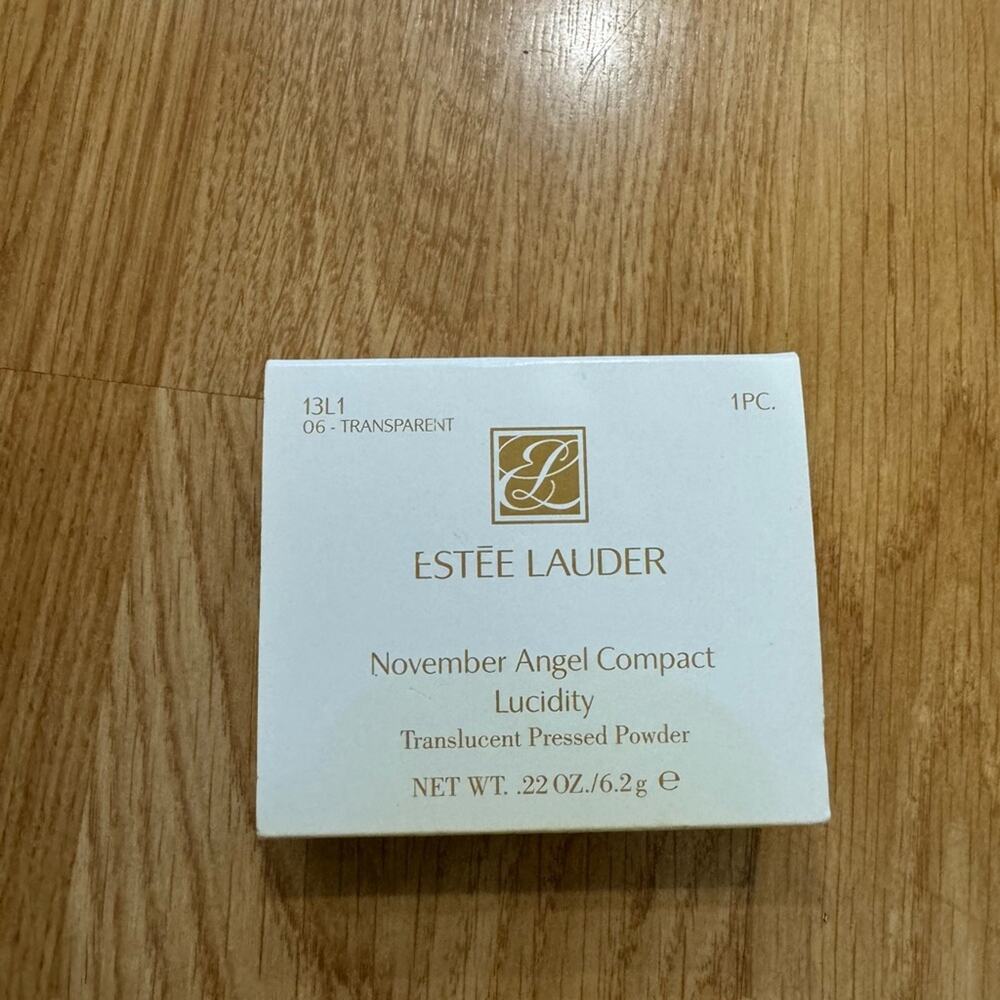 Estee Lauder "November Angel" Powder Compact NIB